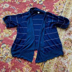 Urban Outfitters Navy & White Striped Sweater